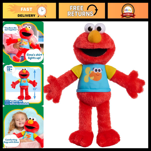 Sing along plush elmo - 13", sing-along