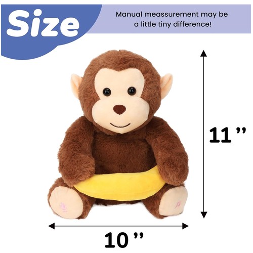 Singing monkey plush toy - monkey,