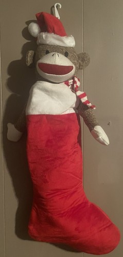 Singing sock monkey - “singing”,