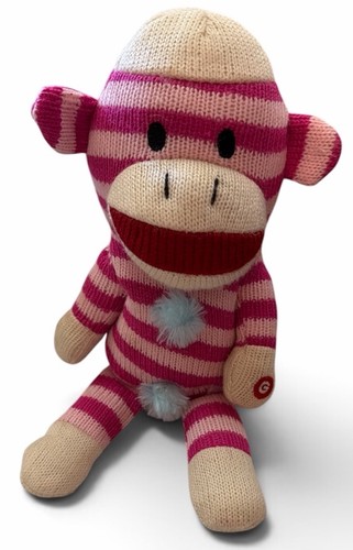 Gemmy sock monkey - monkey, plush