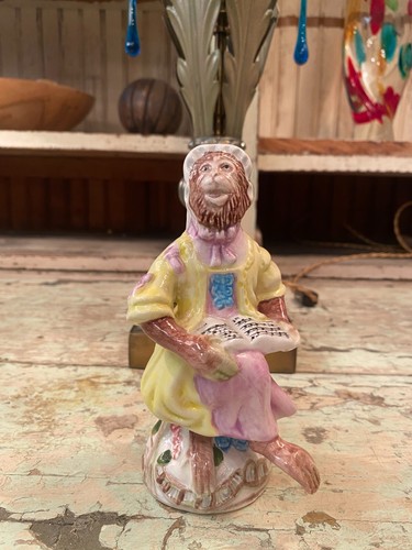Porcelain monkey figurine - monkey,